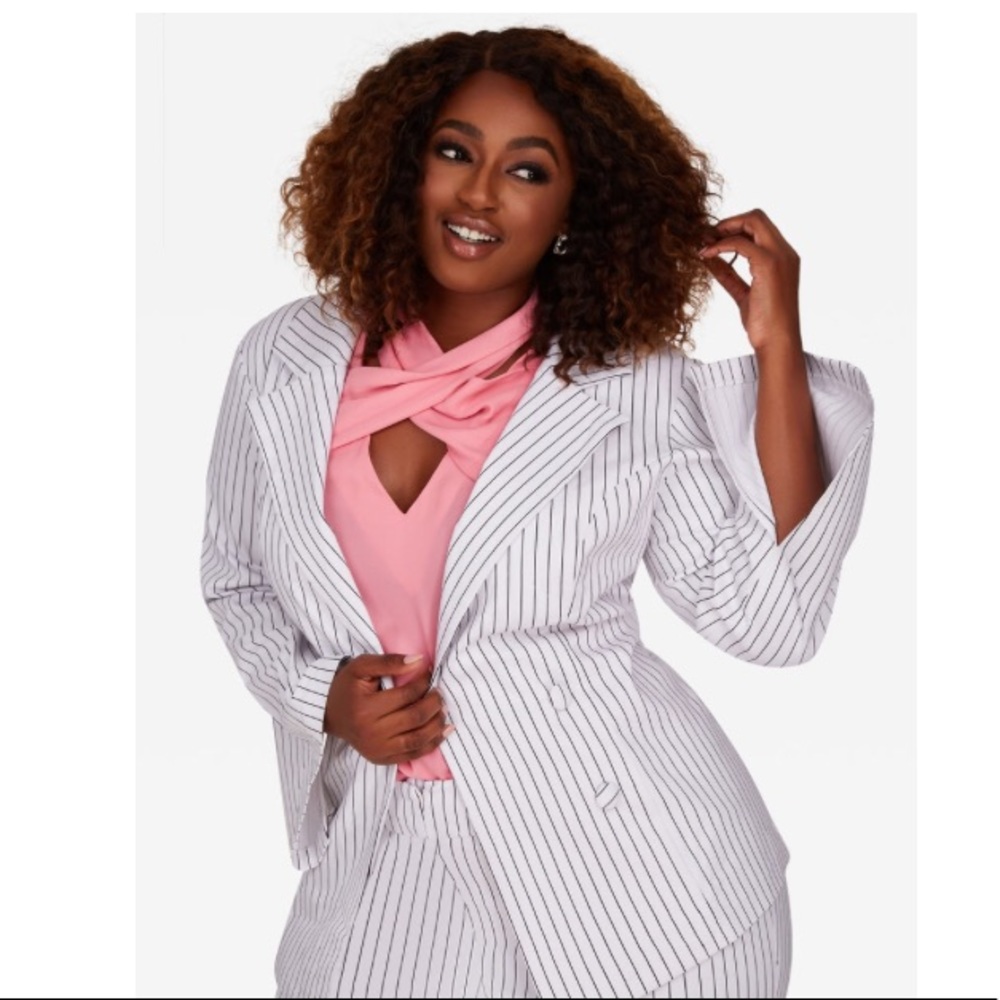 Pinstripe Blazer Jacket size 12